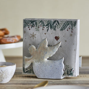 Cherub napkin holder