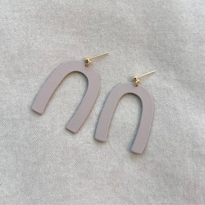 Colourful arc earrings - various colours