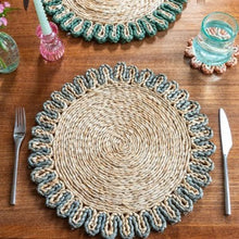 Load image into Gallery viewer, Corn husk placemats - various colours
