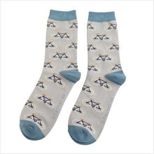 Load image into Gallery viewer, Cycling socks - silver
