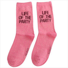 Load image into Gallery viewer, Glitter socks - life of the party
