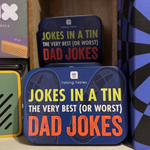 Load image into Gallery viewer, Dad jokes in a tin
