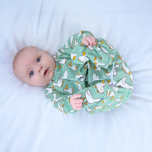 Dancing ducks sleepsuit