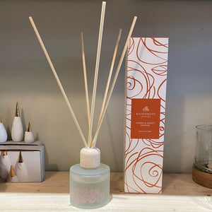 Raindrops on Roses diffuser - amber & sweet orange