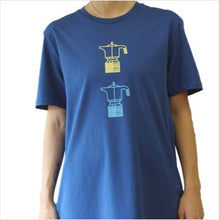 Load image into Gallery viewer, Double espresso t-shirt - majorelle blue
