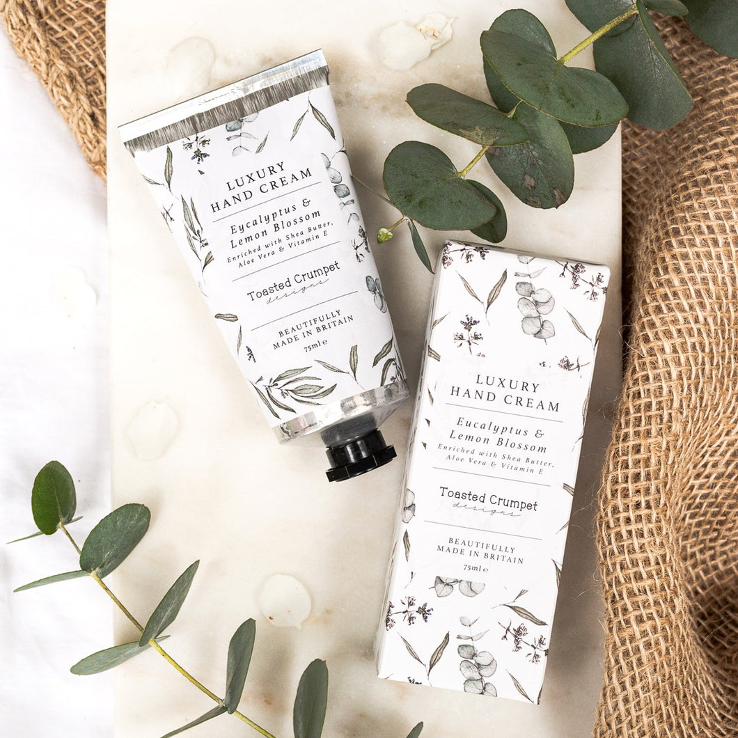 Eucalyptus & lemon blossom luxury hand cream