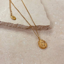 Load image into Gallery viewer, Everyday molten pendant necklace
