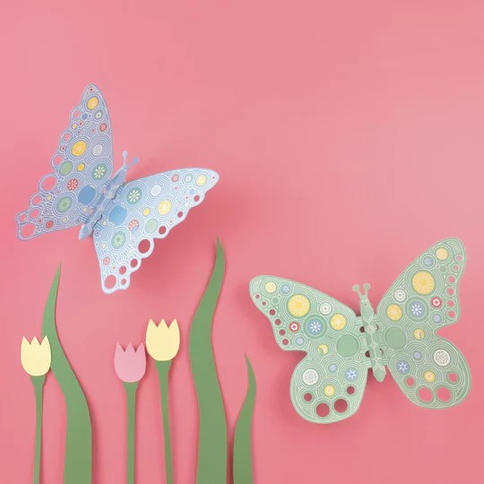 Create your own fluttering butterflies