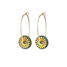 Load image into Gallery viewer, Forest blossom earrings
