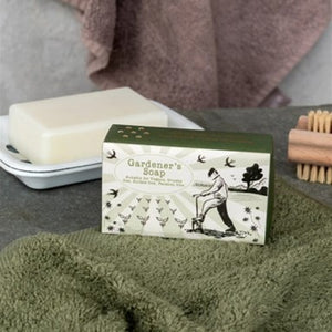 Gardener's soap bar - rustic fields