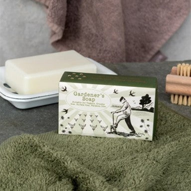 Gardener's soap bar - rustic fields
