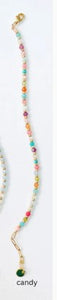 Gemstone bracelets - various colours