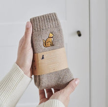 Load image into Gallery viewer, Socks - ginger cat
