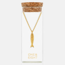 Load image into Gallery viewer, Minnow necklace - gold
