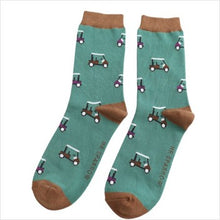 Load image into Gallery viewer, Golf buggies socks - bottle green
