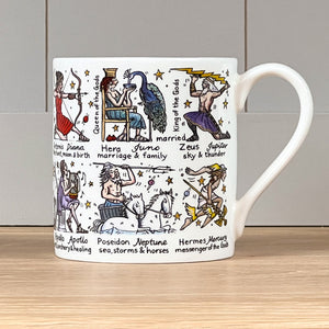 Greek Gods & Goddesses mug