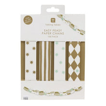Load image into Gallery viewer, Gilded paper chains
