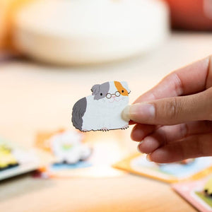 Guinea pig of wisdom pin