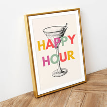 Load image into Gallery viewer, Happy hour print (unframed)
