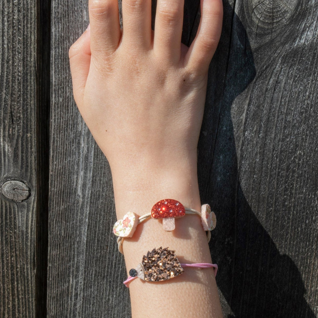 Hattie hedgehog bracelet set