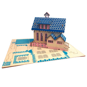 Wooden home construction kits