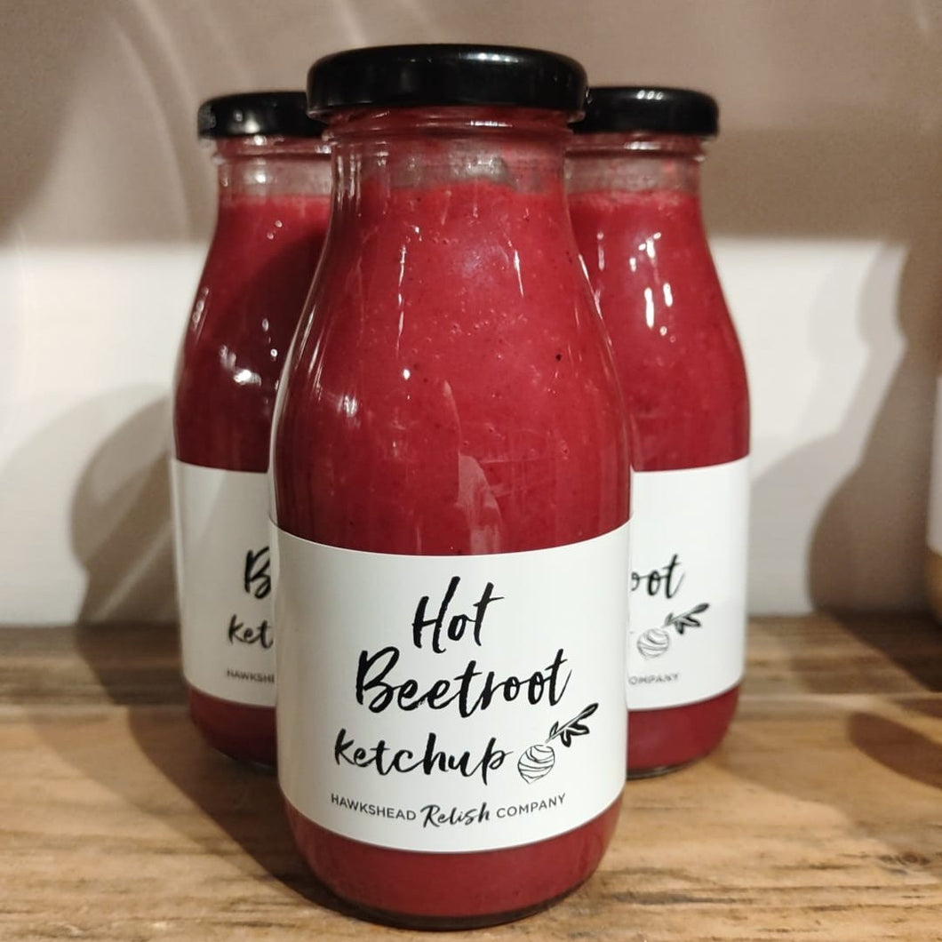 Hot beetroot ketchup