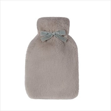 Teddy hot water bottle - taupe