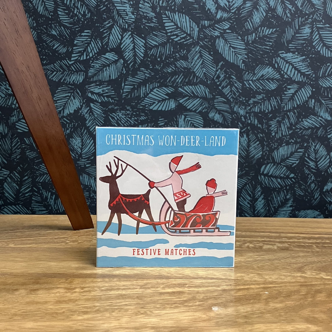 Winter wonderland matchbox