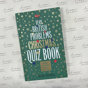 Very British problems Christmas quiz book