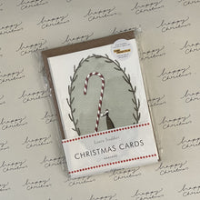 Load image into Gallery viewer, Christmas cards (10 pack) - candy cane
