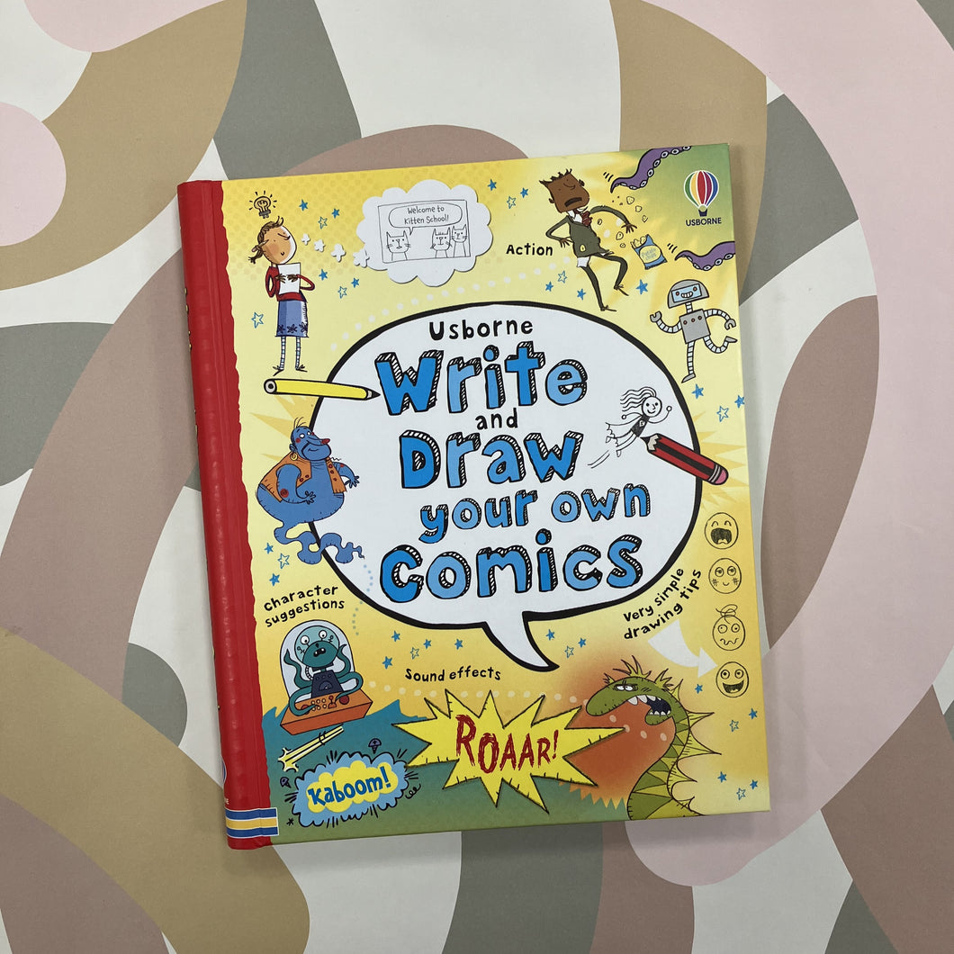 Write & draw your own comic book