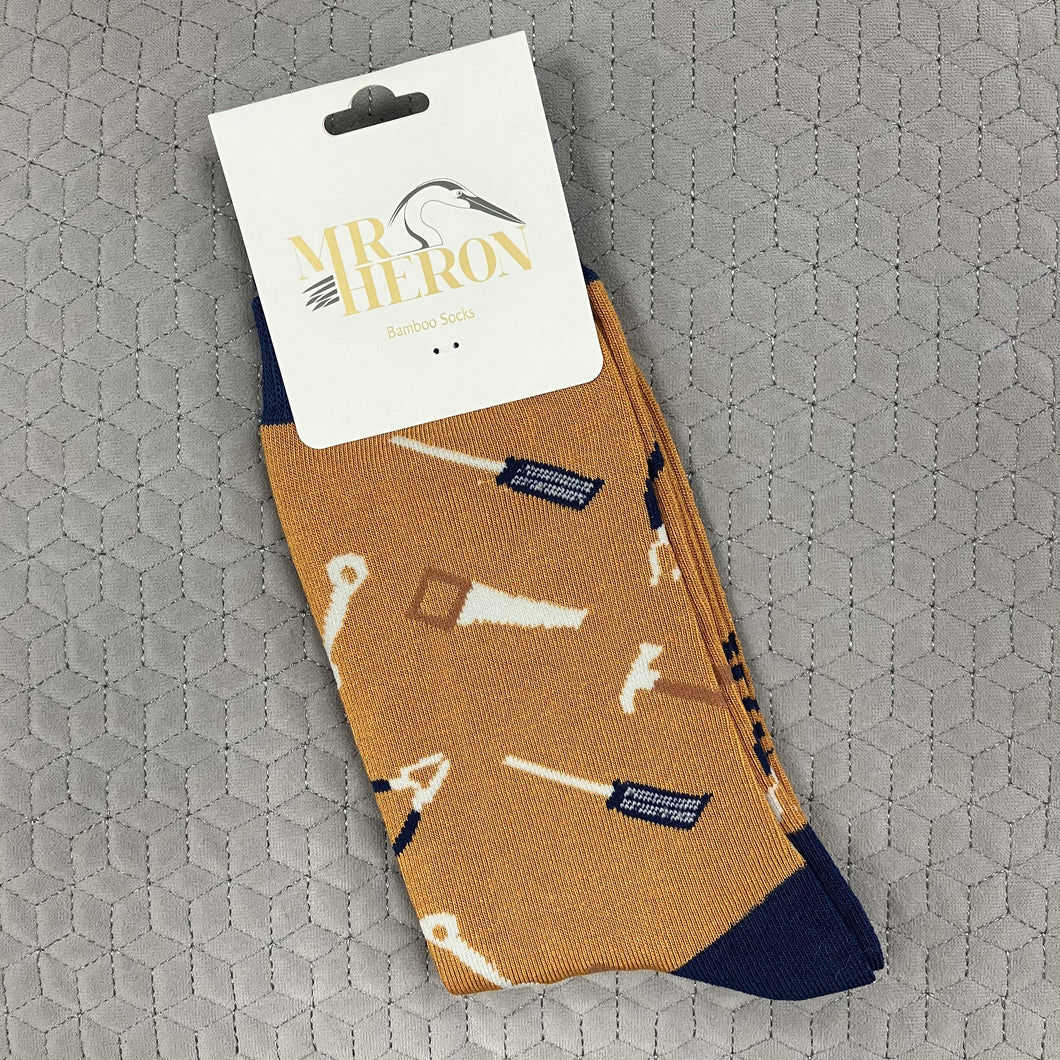 Tools socks - mustard