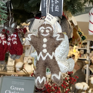 Christmas dec - gingerbread man