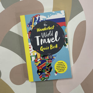 Wanderlust world travel book