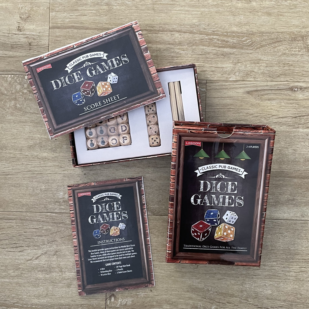 Dice game compendium