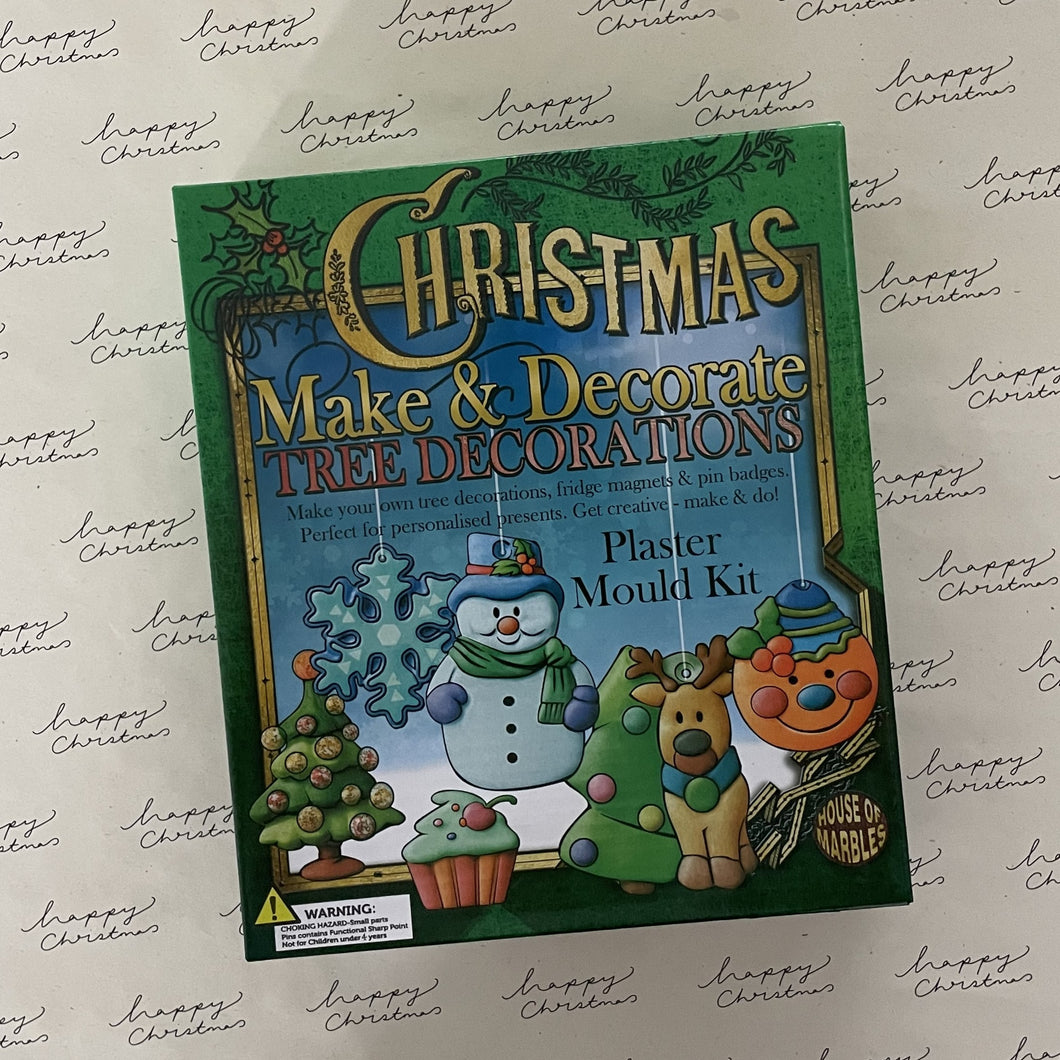 Make & decorate Xmas decorations