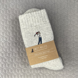 Sport socks - golfer