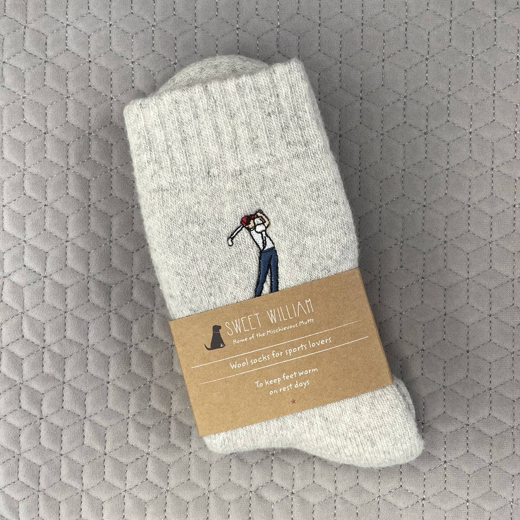 Sport socks - golfer