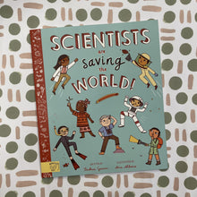 Load image into Gallery viewer, Scientists are saving the world book
