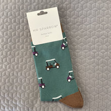 Load image into Gallery viewer, Golf buggies socks - bottle green
