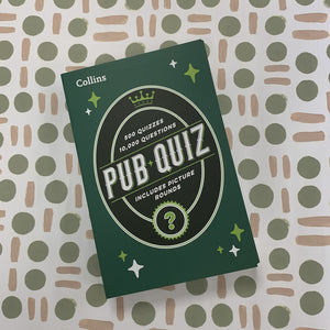 Pub quiz book