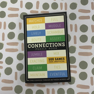 Connections puzzle book