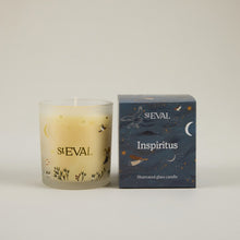 Load image into Gallery viewer, Christmas wonderland glass candle - inspiritus
