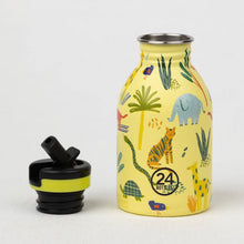 Load image into Gallery viewer, Urban bottle - jungle friends with sports lid
