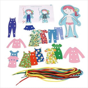 Learn to stitch - dress-up dolly kit