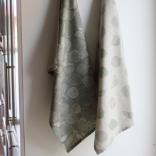 Load image into Gallery viewer, Lemonade marmalade tea towels (pack of 2) - sage green
