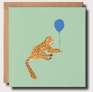 Birthday leopard