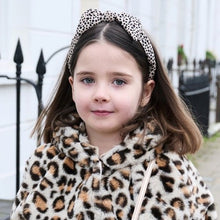 Load image into Gallery viewer, Luna leopard tie headband
