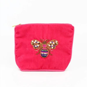 Love bee heart bee purse - small