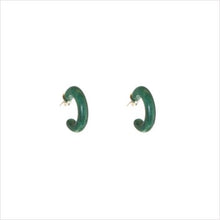 Load image into Gallery viewer, Magda small hoop earrings - various colours
